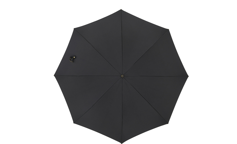 Straight shank metal panda umbrella