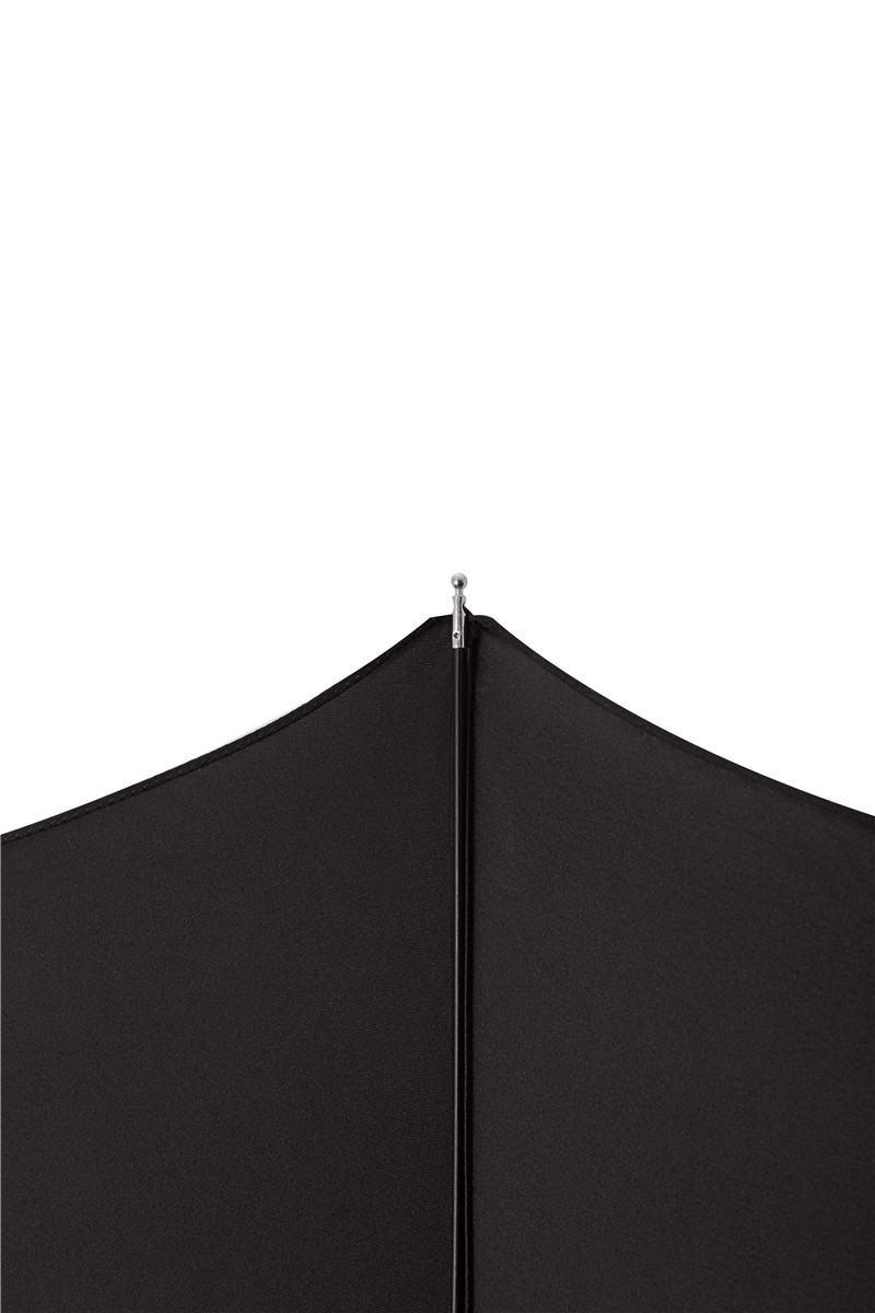 Black leaf scepter folding umbrella