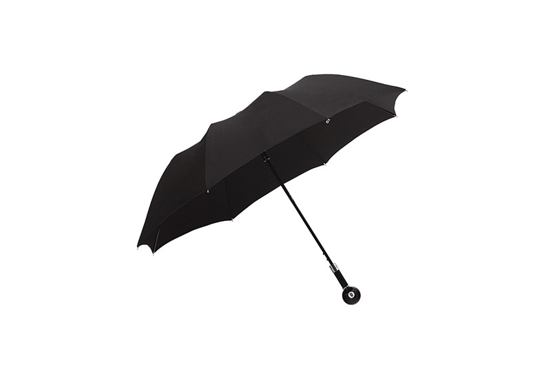 Black eight billiards folding umbrella