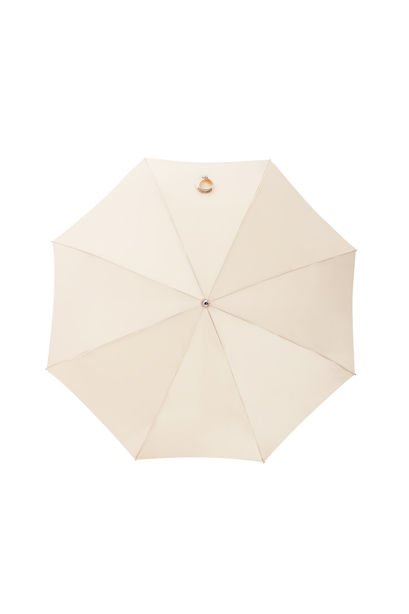 White pearl folding umbrella