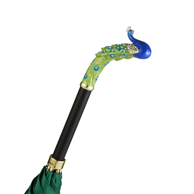 The peacock straight umbrella