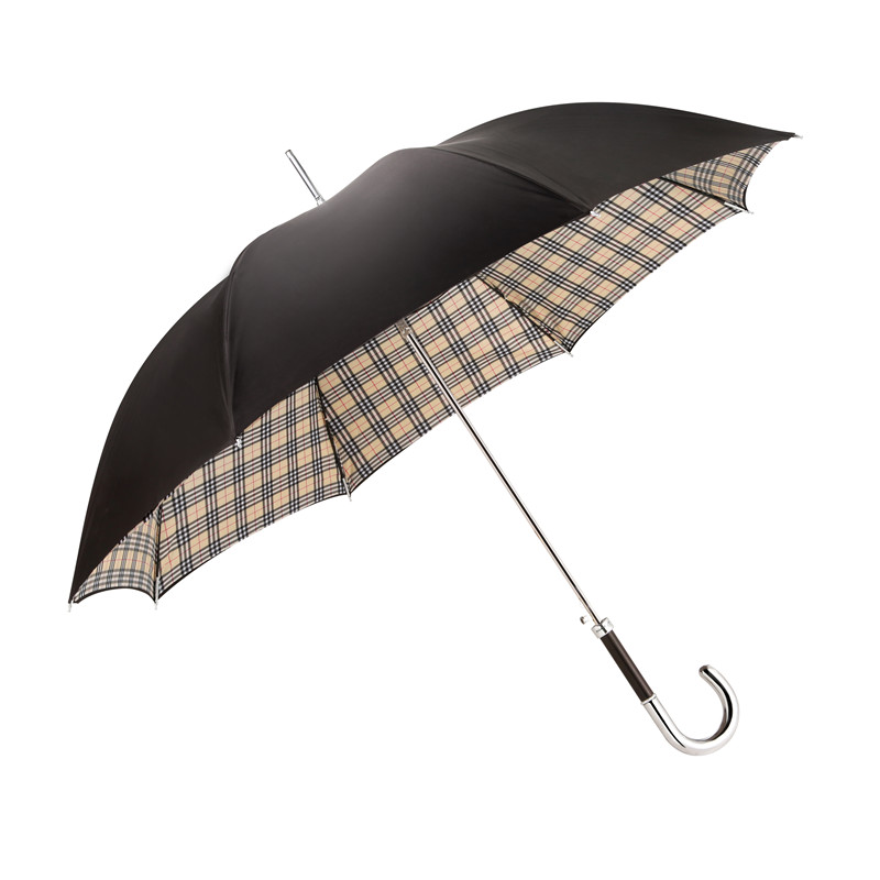 Bend the ebony straight umbrella