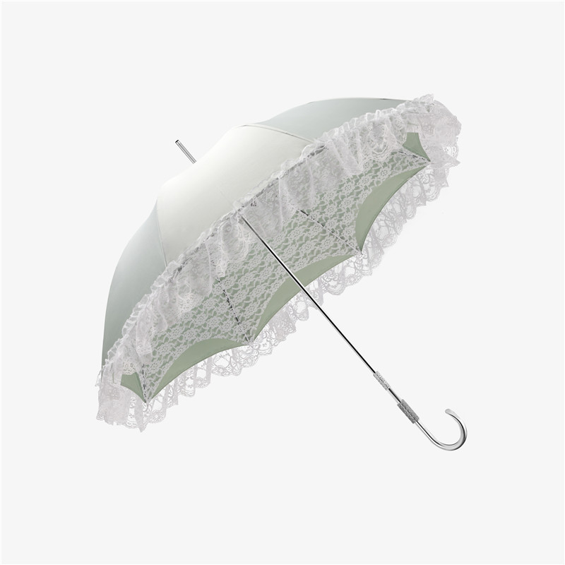 Double bend lace umbrella