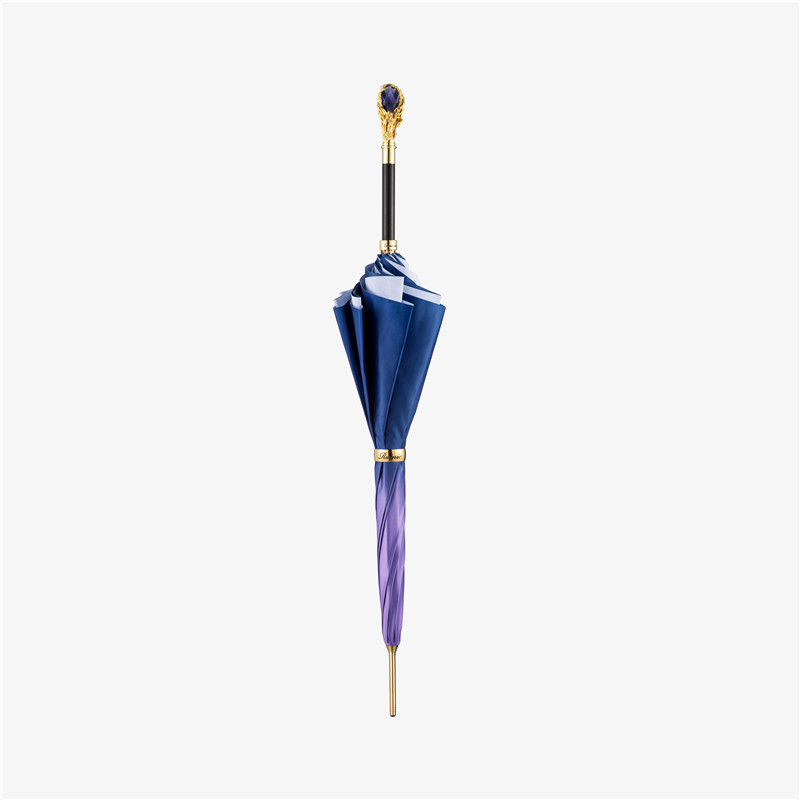 Purple stone double umbrella