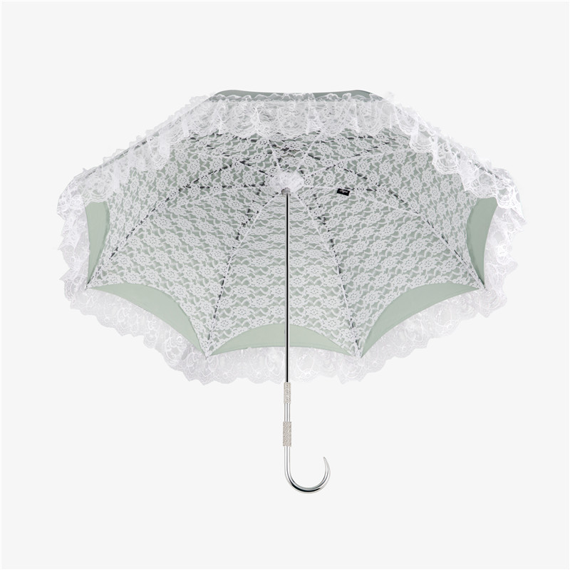 Double bend lace umbrella