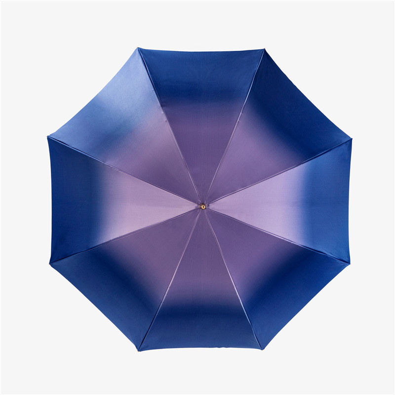 Purple stone double umbrella