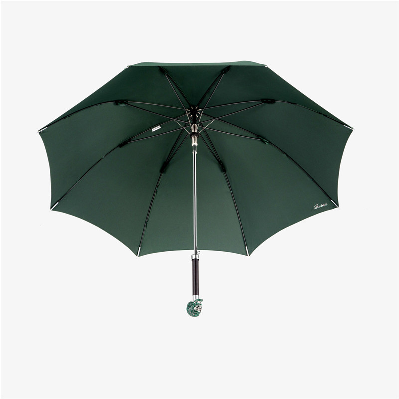 Green shank drill head skeleton straight umbrella