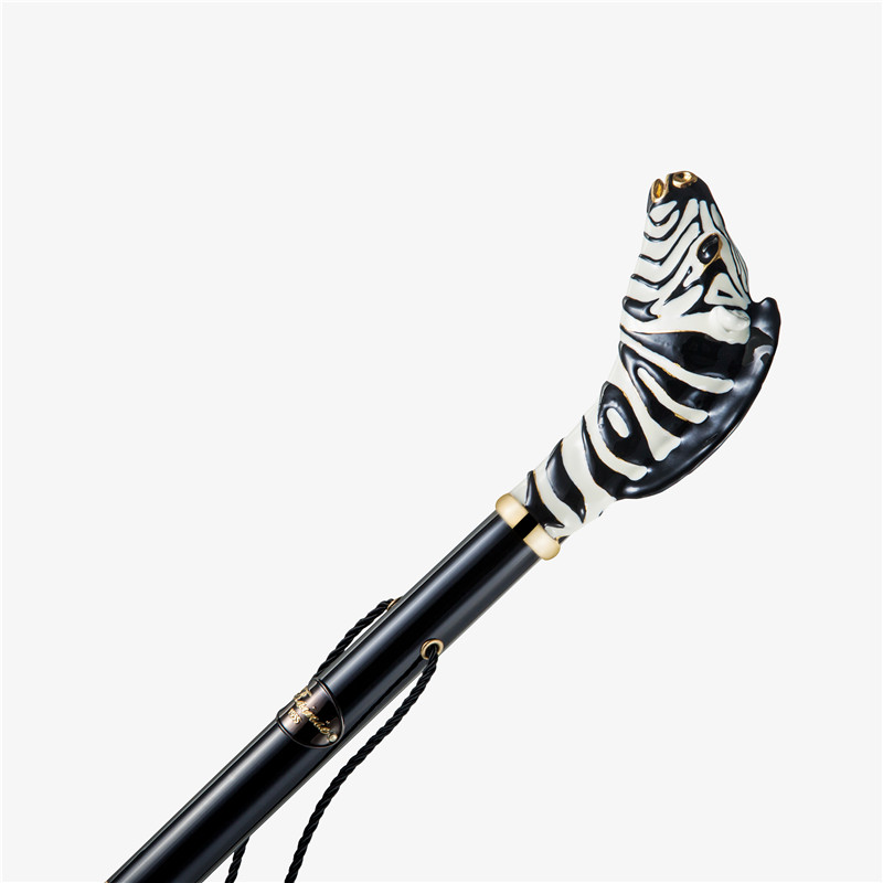 Zebra shoe horn