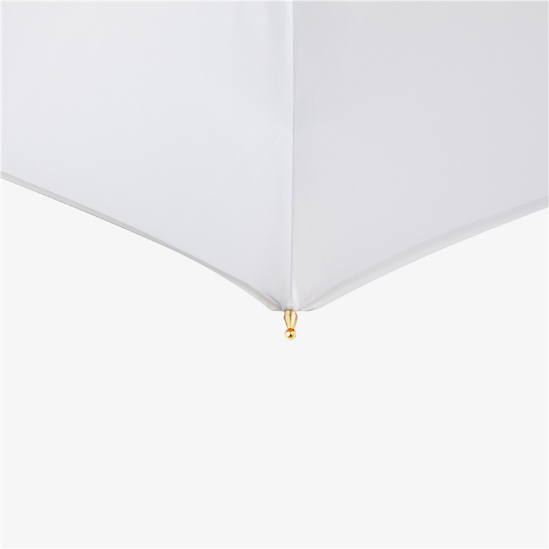 The heart-shaped diamond bent umbrella