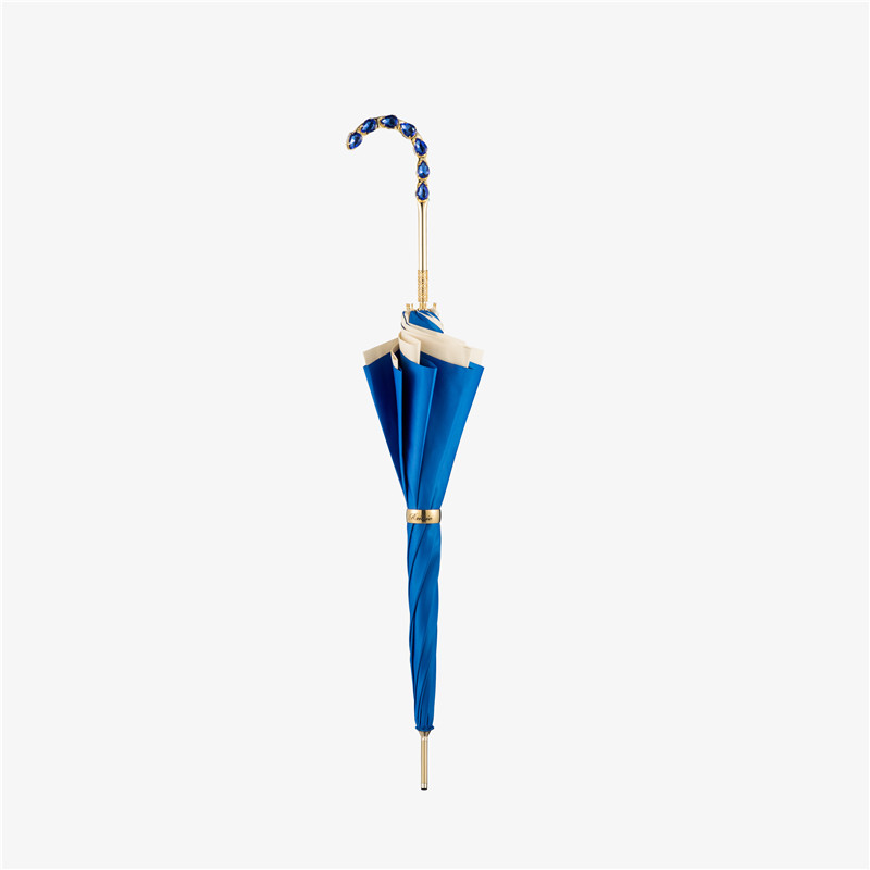 The heart-shaped diamond bent double umbrella