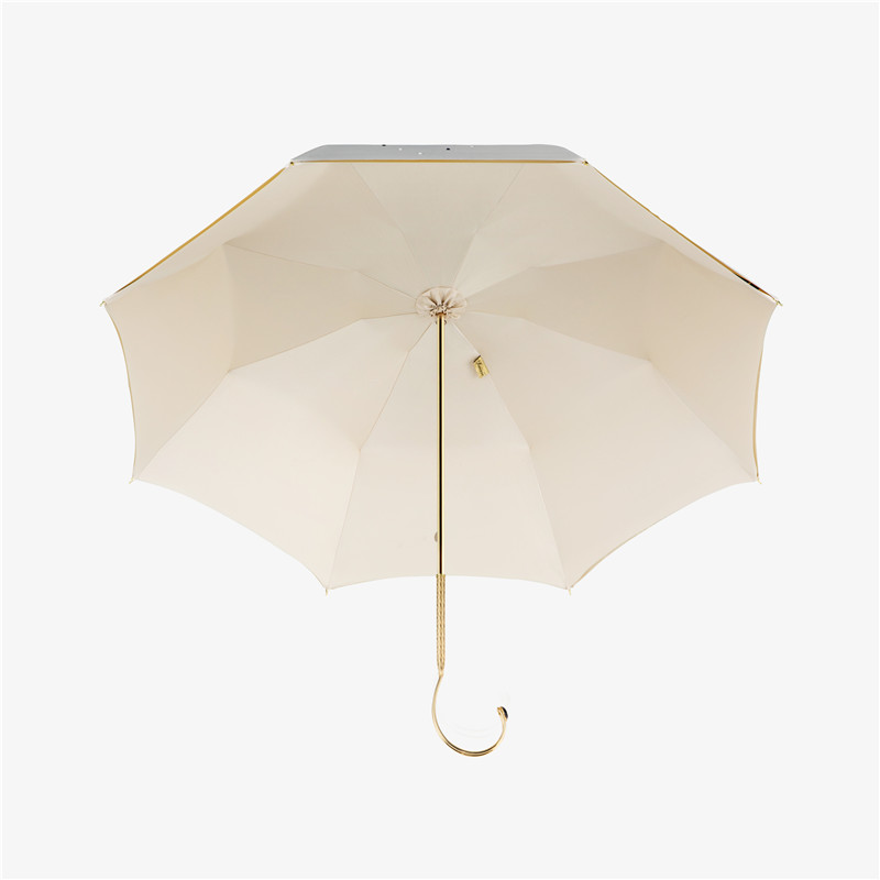 Round 1 drill bent double umbrella