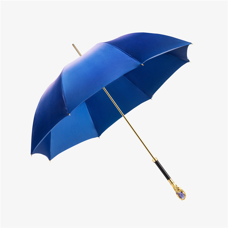 Purple stone double umbrella