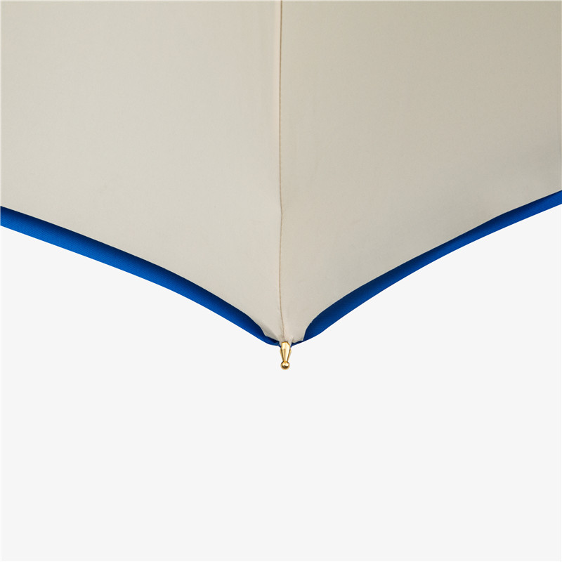 The heart-shaped diamond bent double umbrella