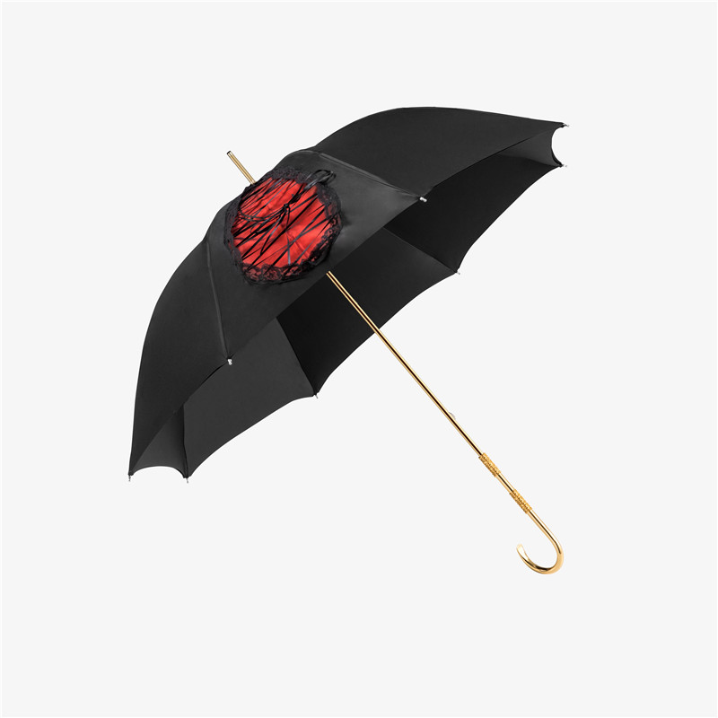 Lolita bent double umbrella