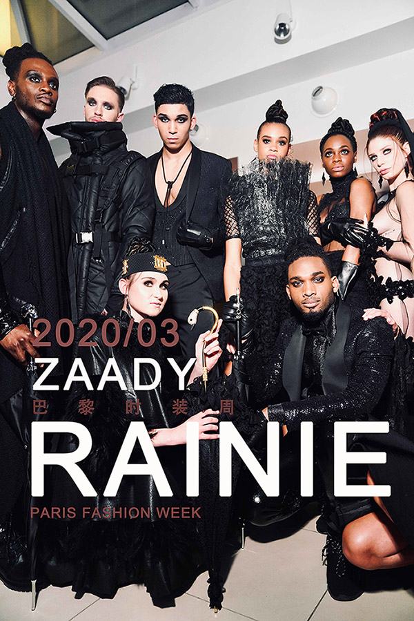 RAINIE and  ZAADY appeared at Paris fashion week !!!