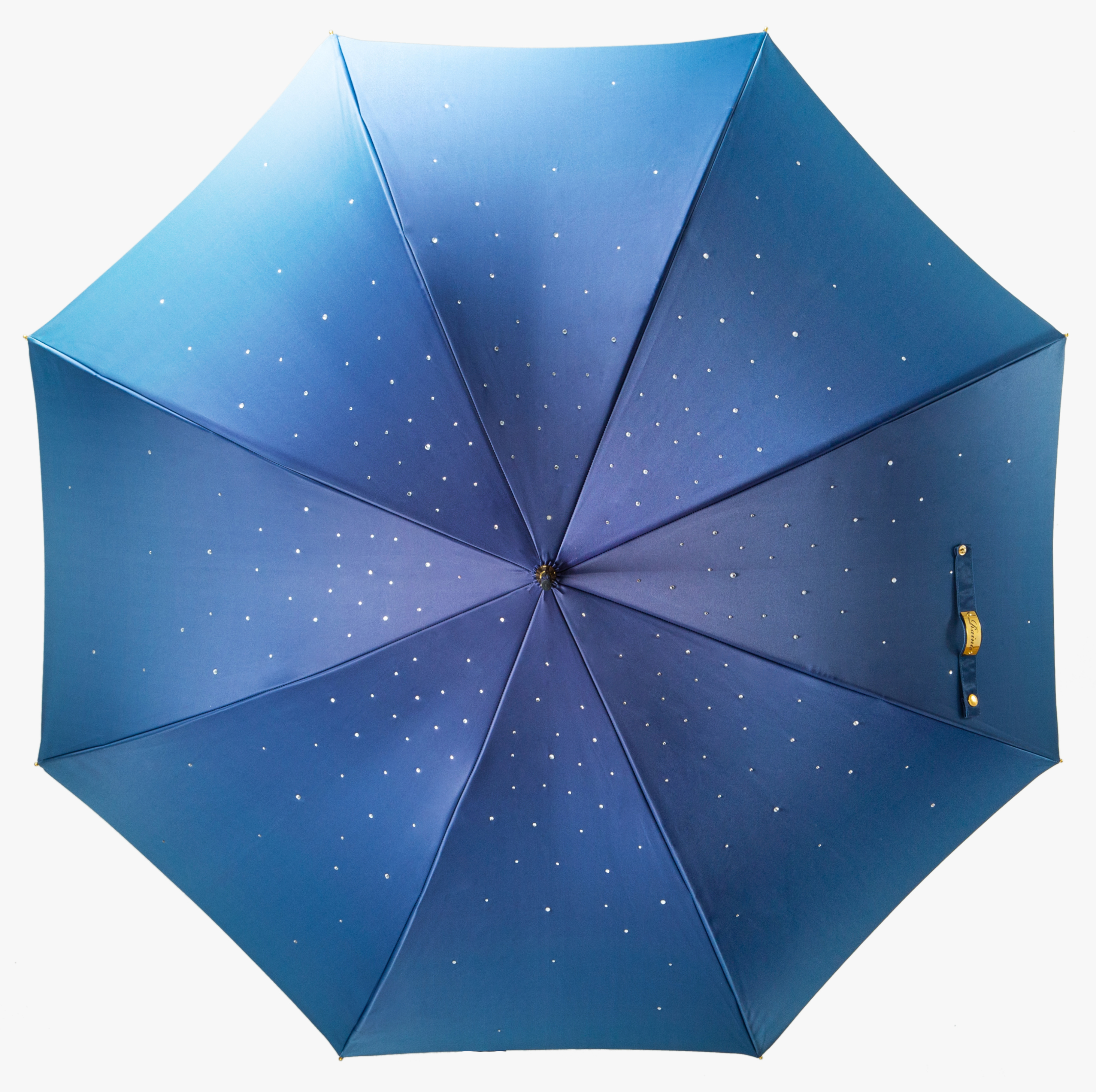 Ethereal-purple gem-umbrella with long handle