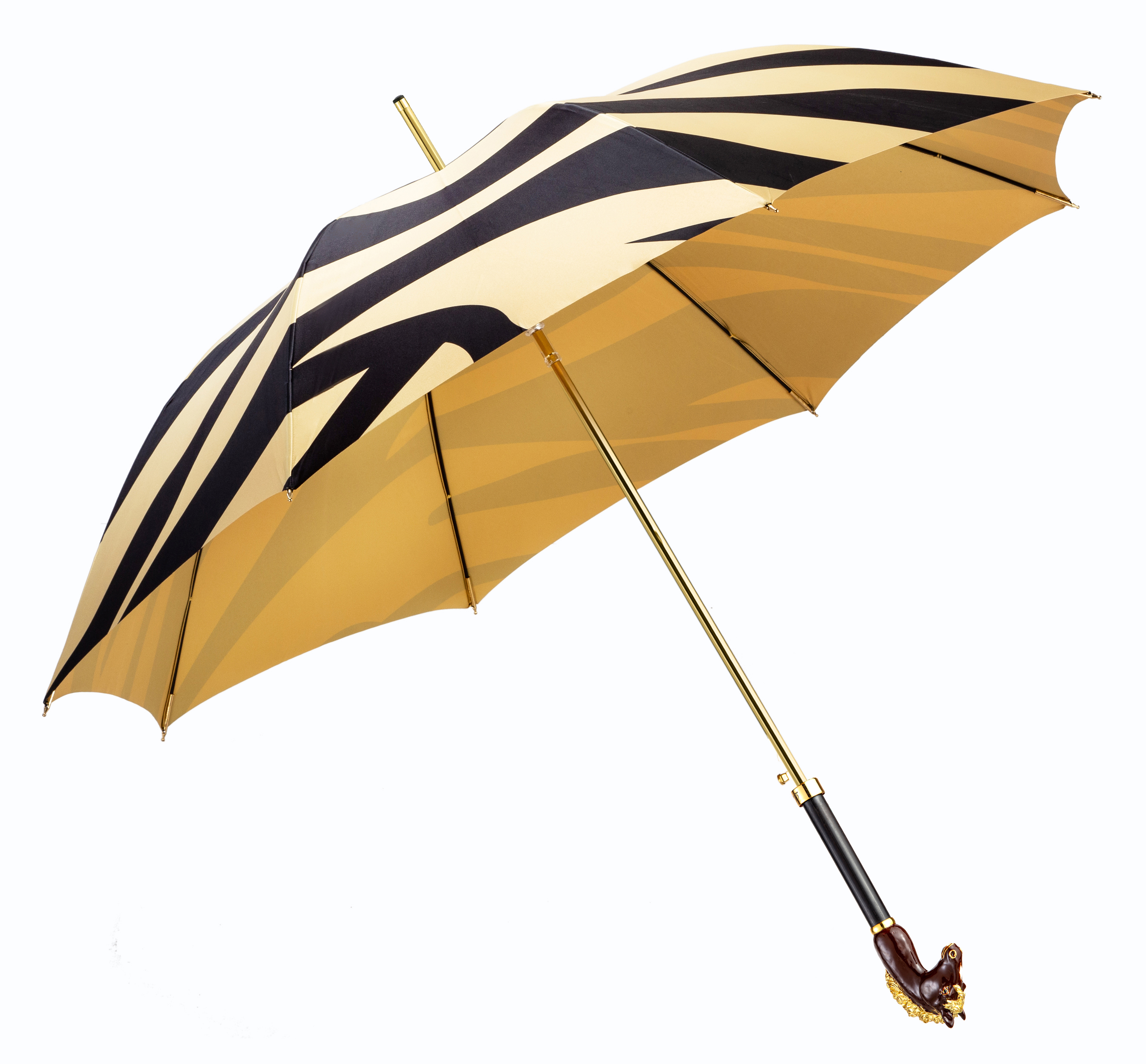 Rock stripe-maned horse-umbrella with long handle