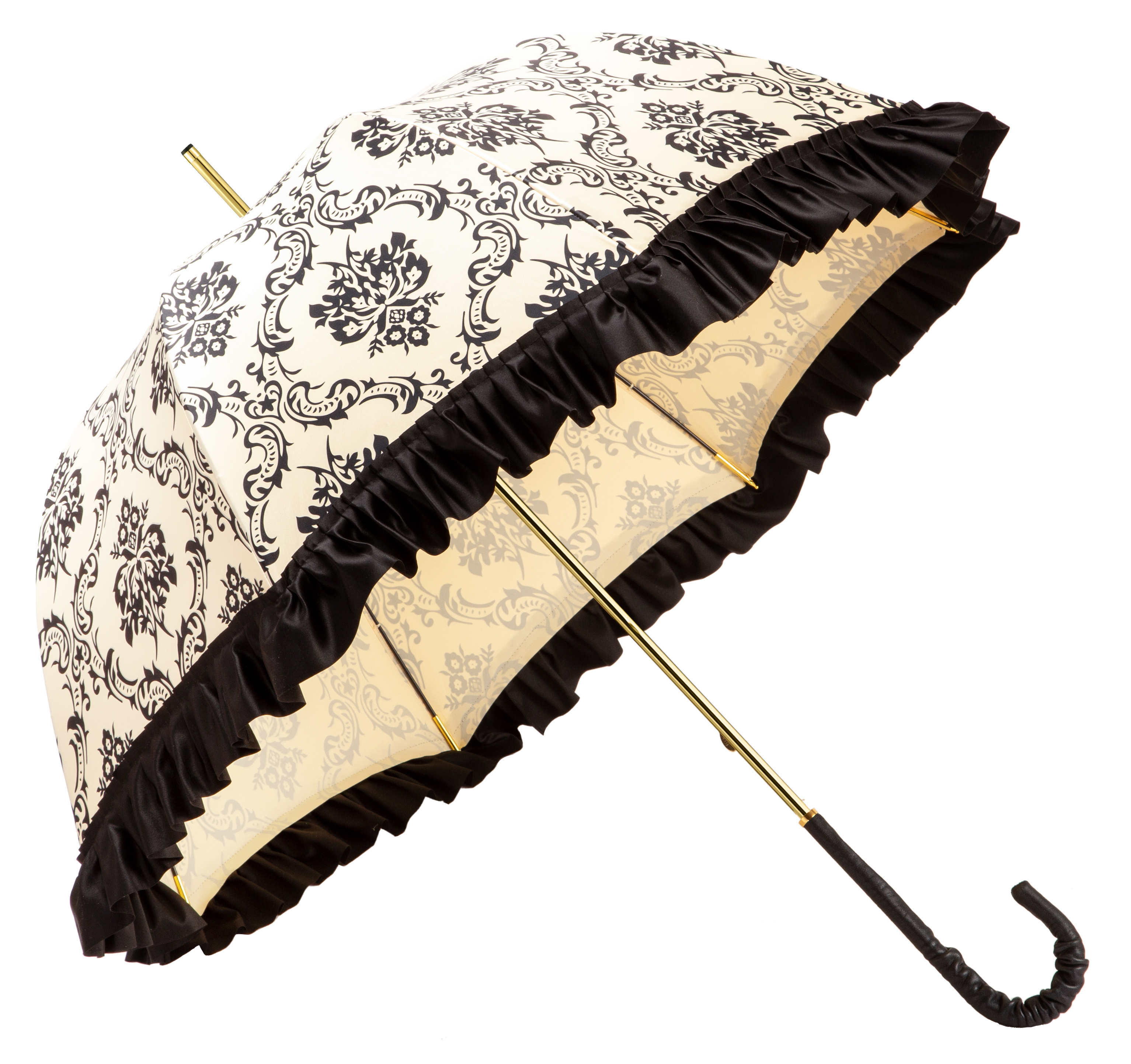 Vibiya-Corrugated Bend-Long Handle Umbrella