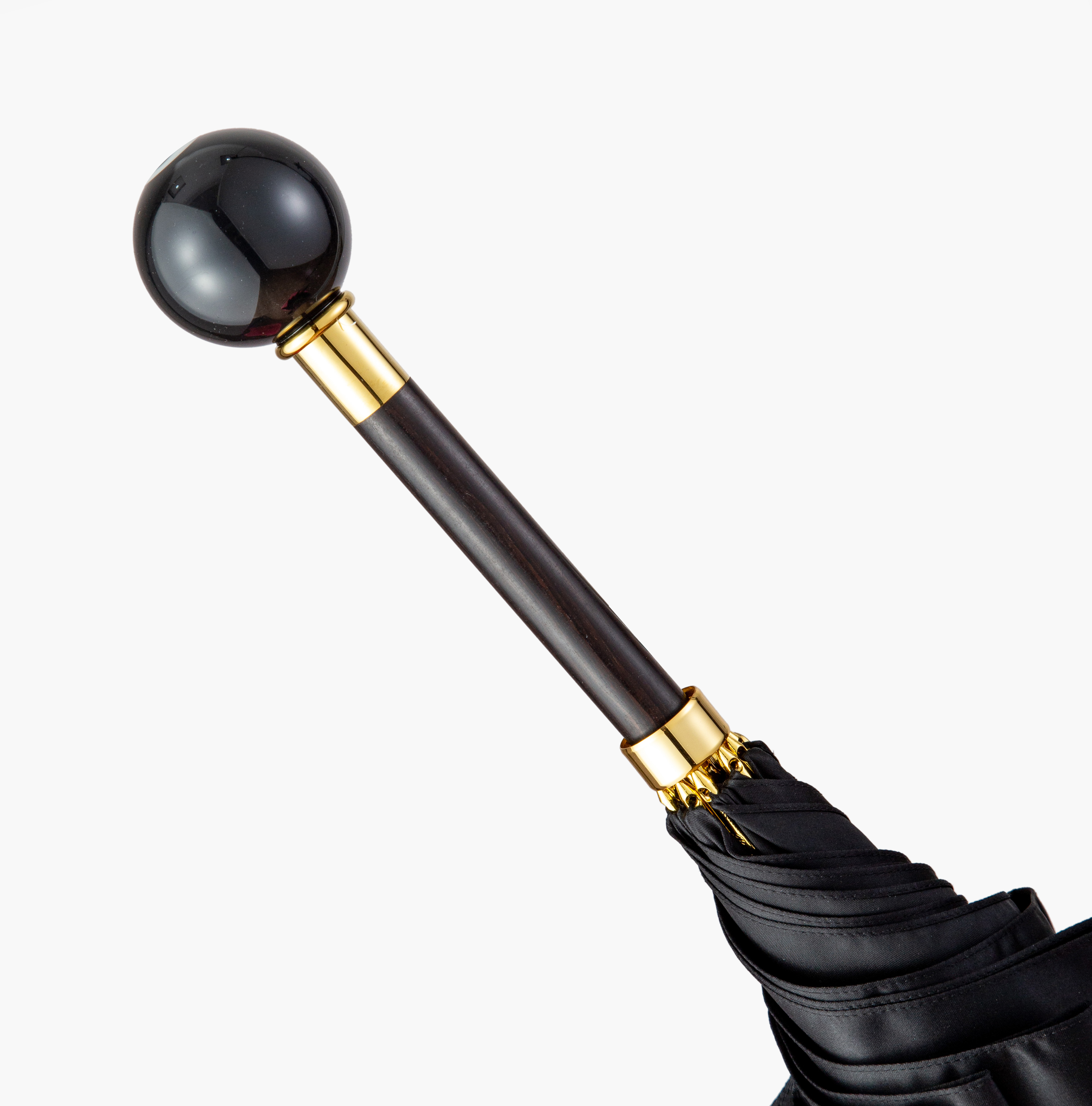 Hailey-black 8-long handle umbrella