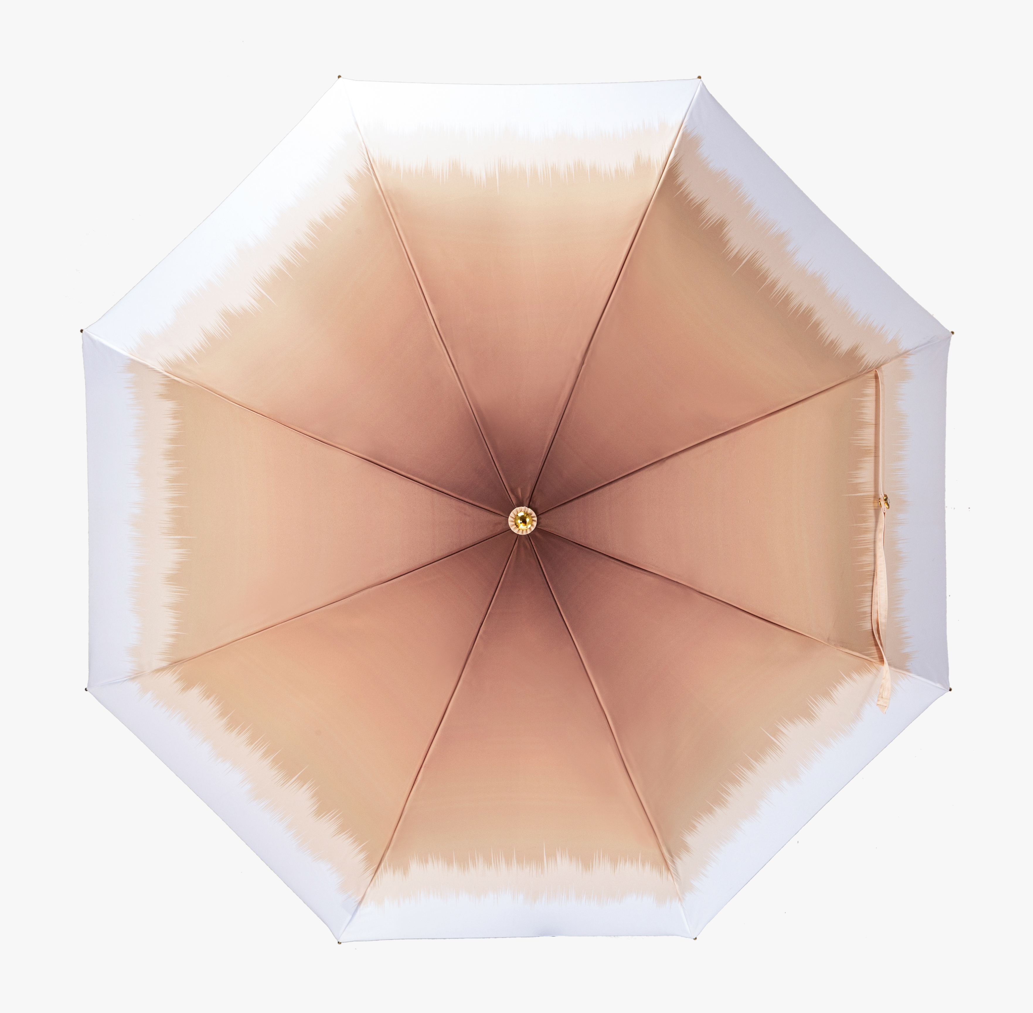 Diamond scepter-caramel pudding-folding umbrella