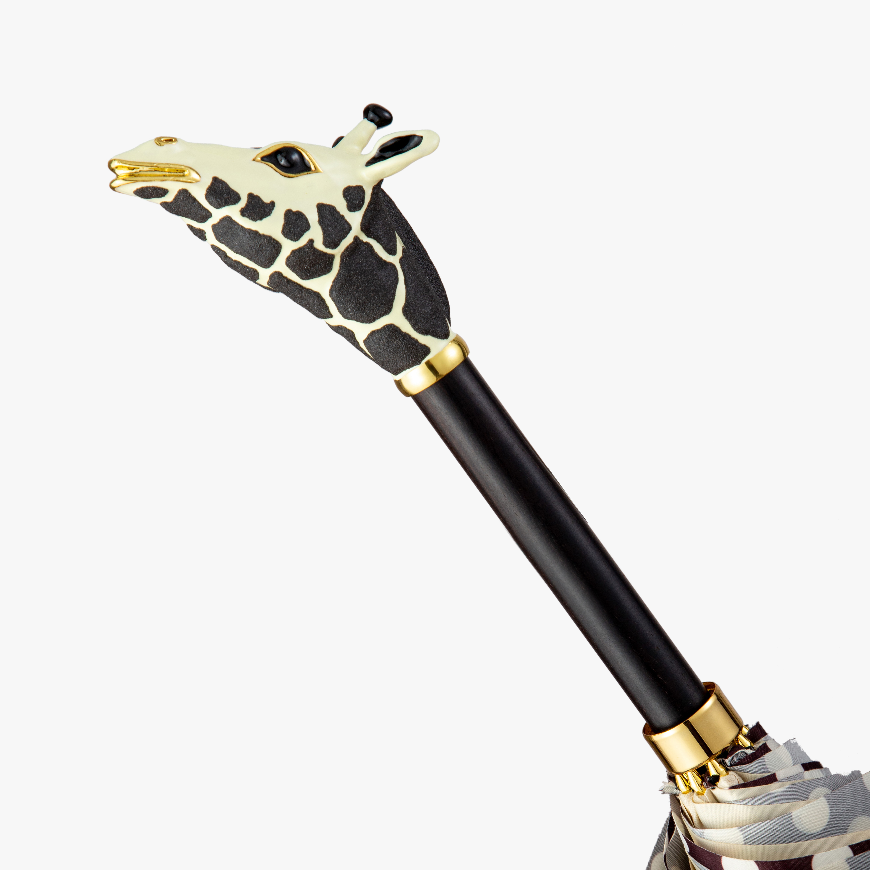 Giraffe-Polka Dot-Long Handle Umbrella