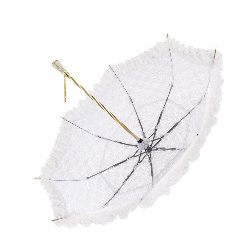 Lottie-Bud silk folding umbrella