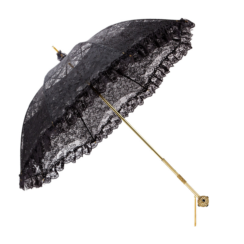 Carlota-Bud silk long umbrella