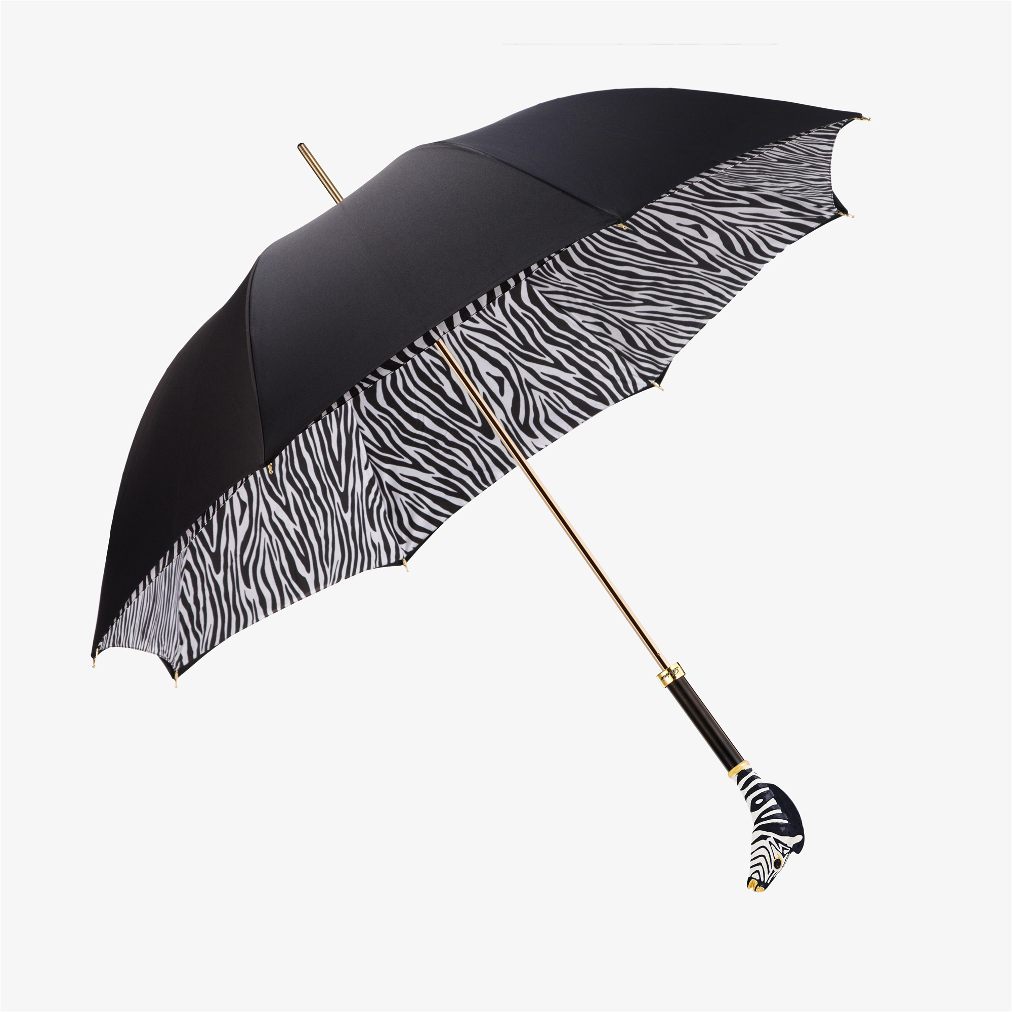 zebra double umbrella