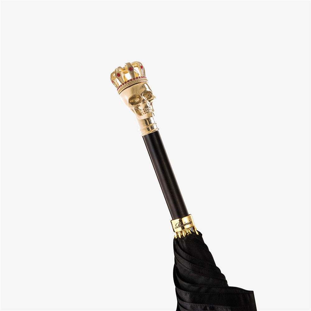 Crown skull straight umbrella