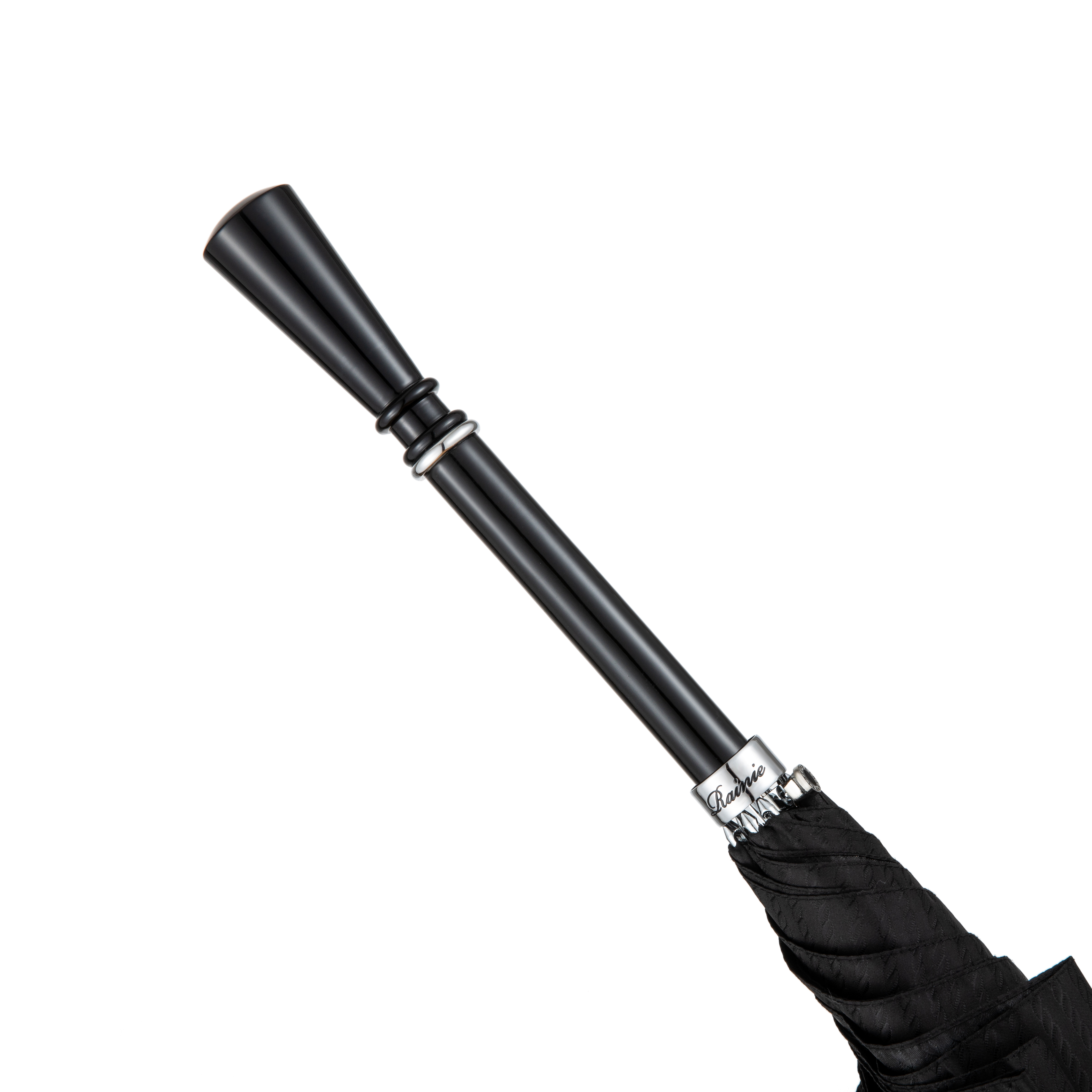 Scepter umbrella with straight handle