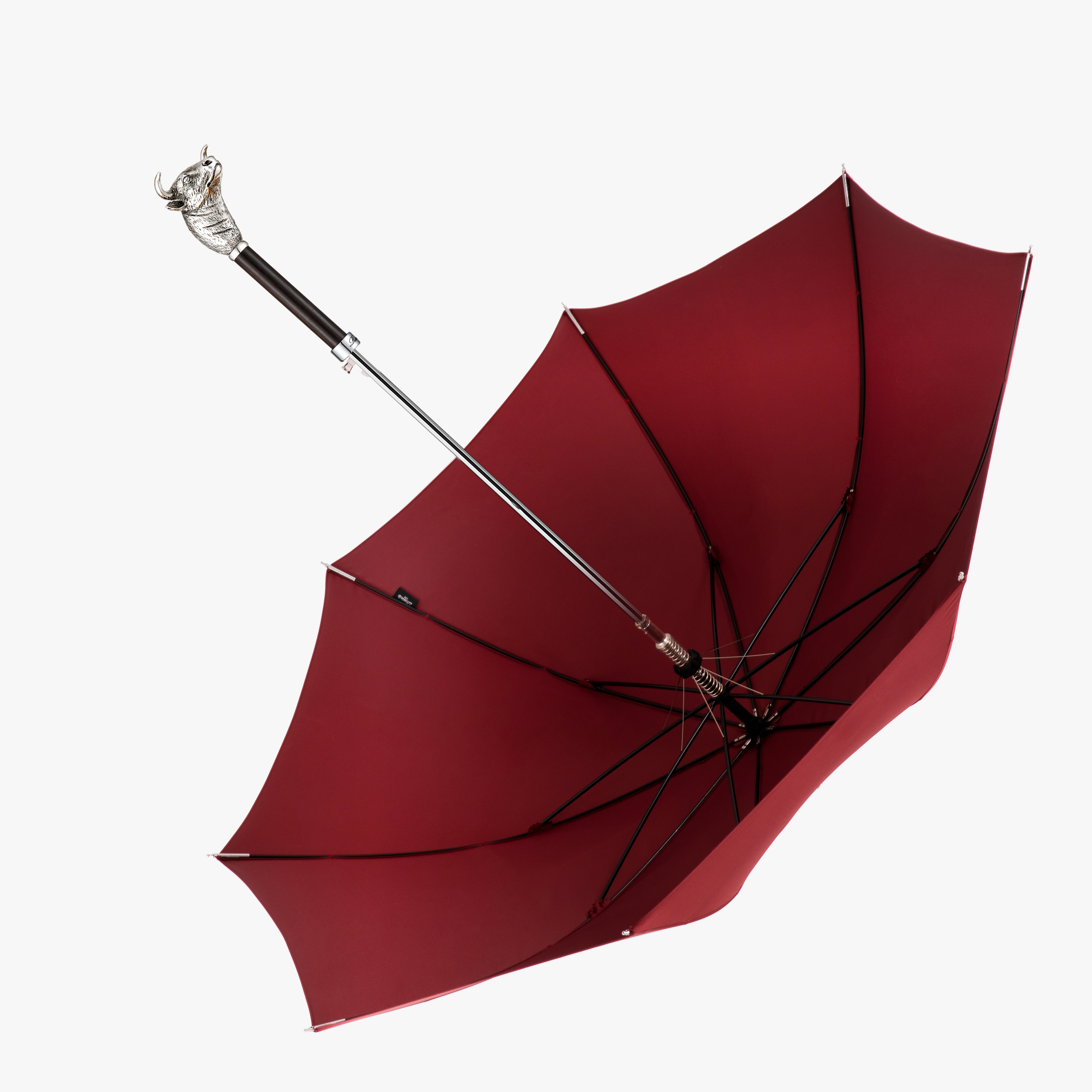 Bull umbrella with a straight handle