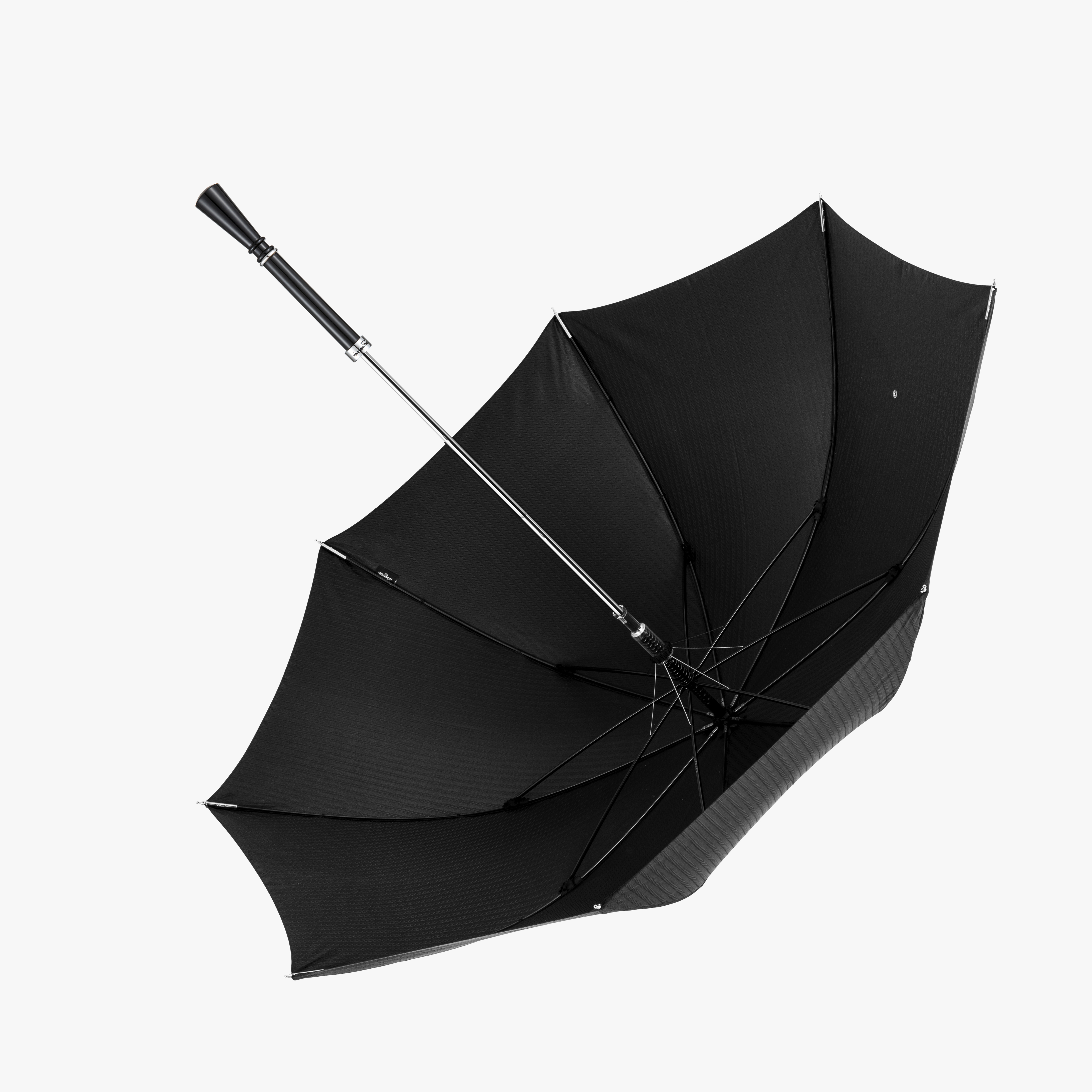 Scepter umbrella with straight handle