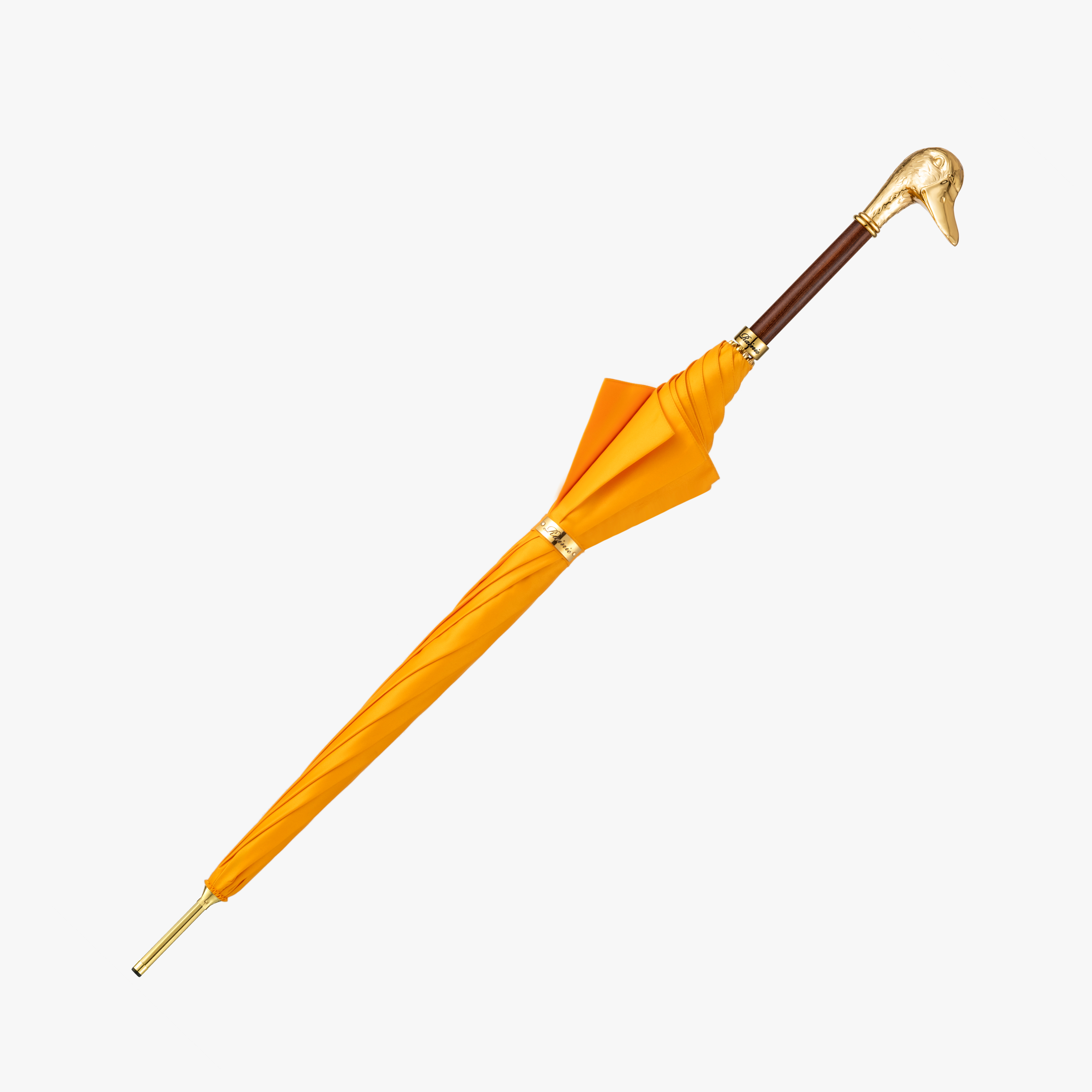 Duck umbrella with a straight handle