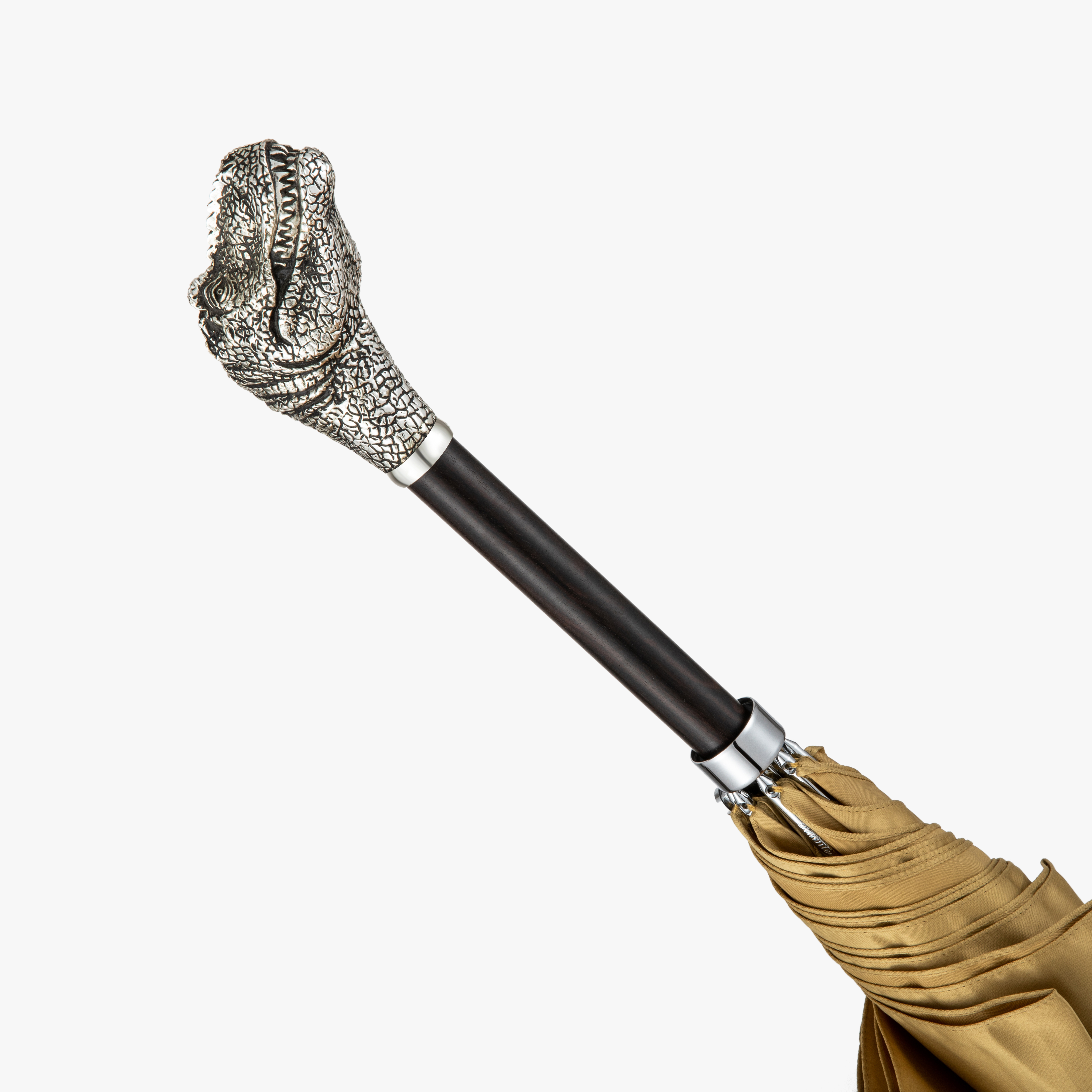 Tyrannosaurus rex umbrella with straight handle