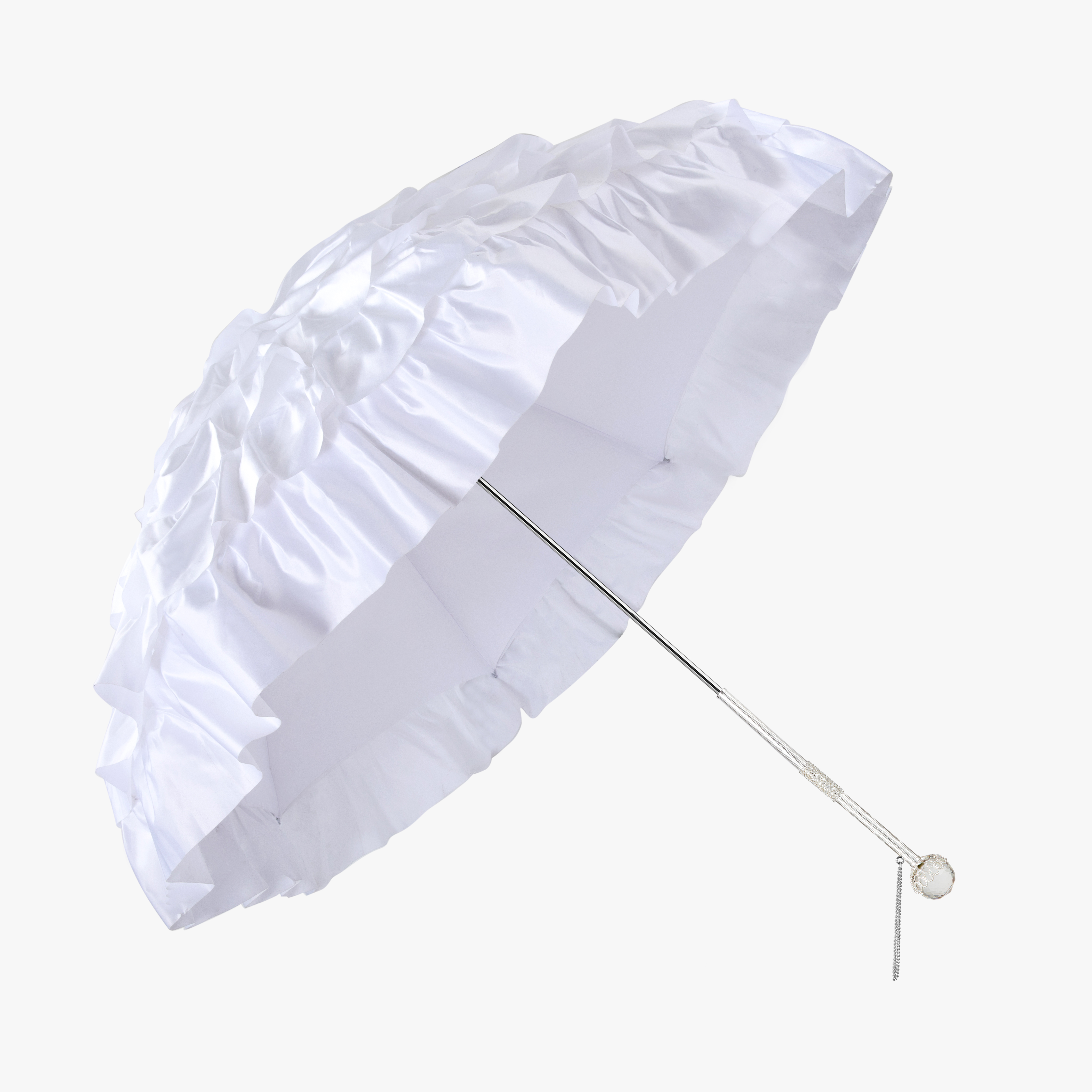 Exquisite crystal double umbrella