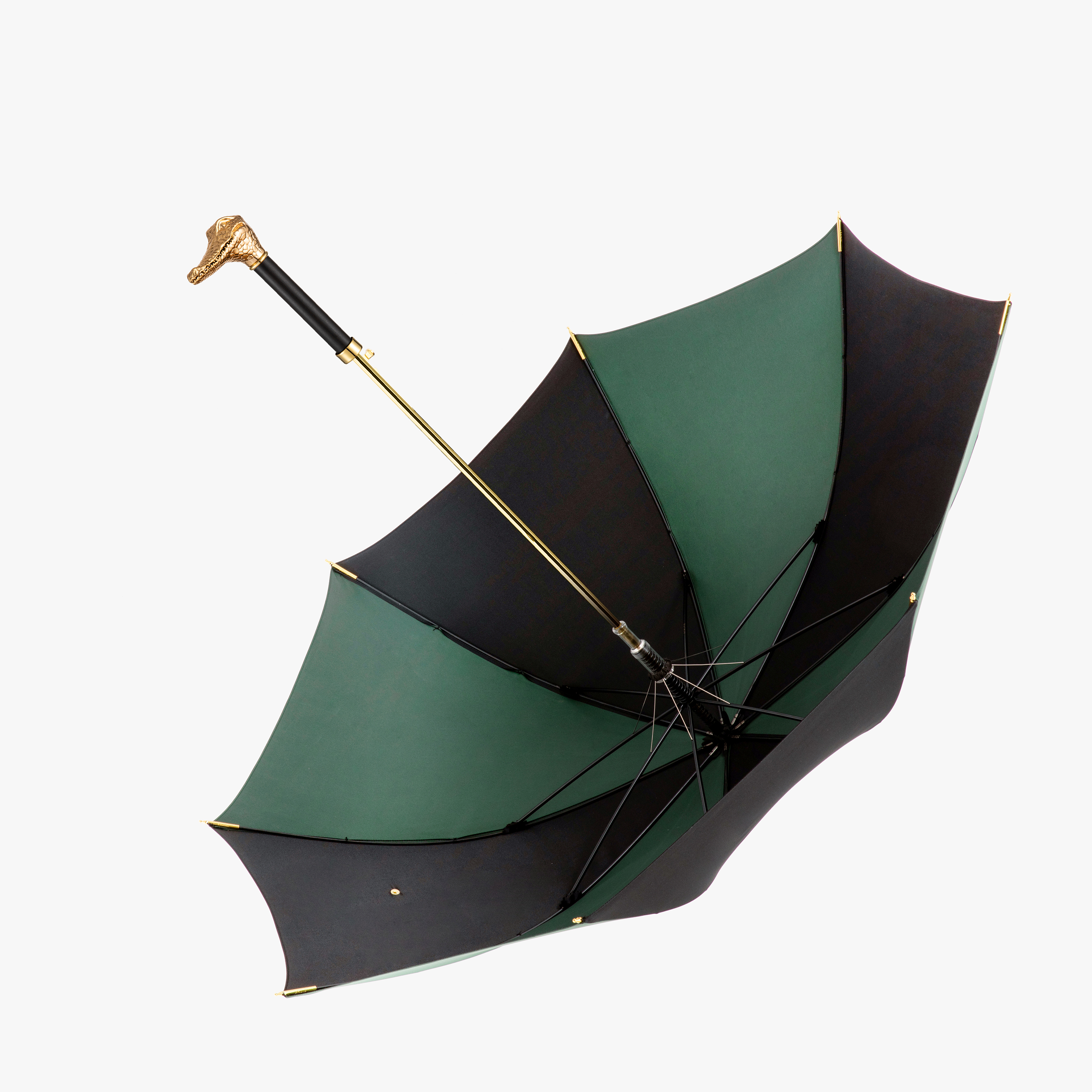 The Crocodile straight handle umbrella