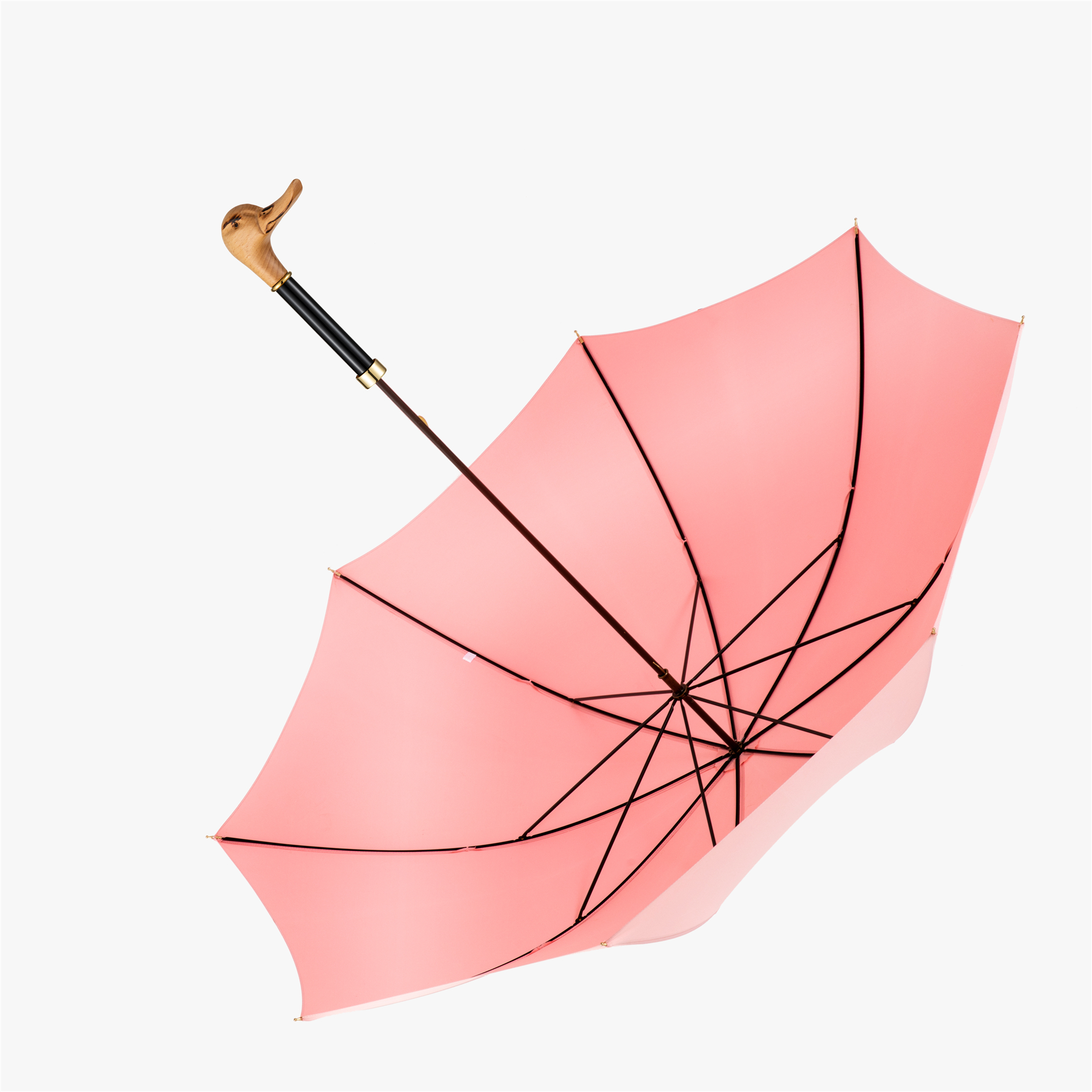 Wooden duck umbrella