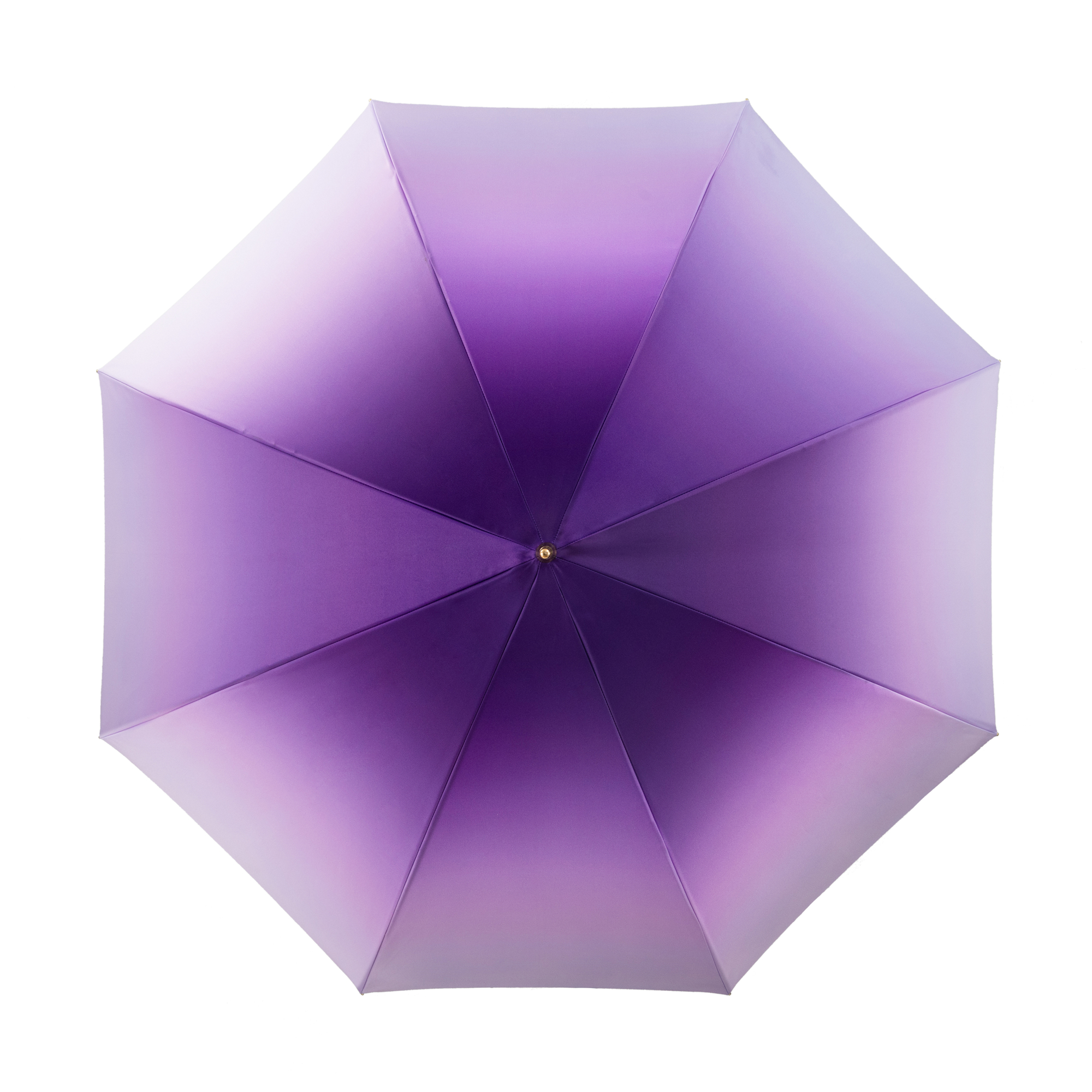 Pearl double umbrella with curved handle