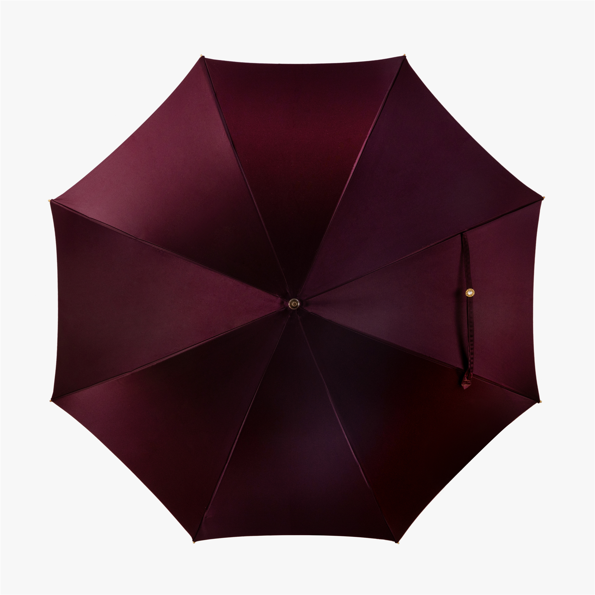 Exquisite ball umbrella with wooden handle