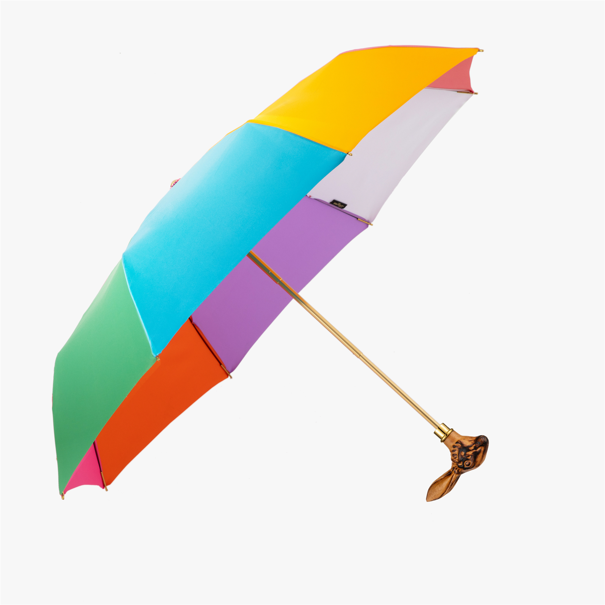 Wooden rabbit Folding umbrella