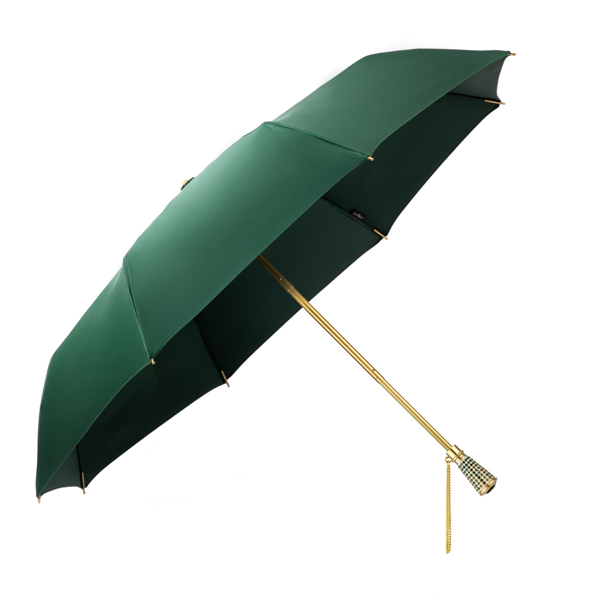 Broken diamond staff folding umbrella