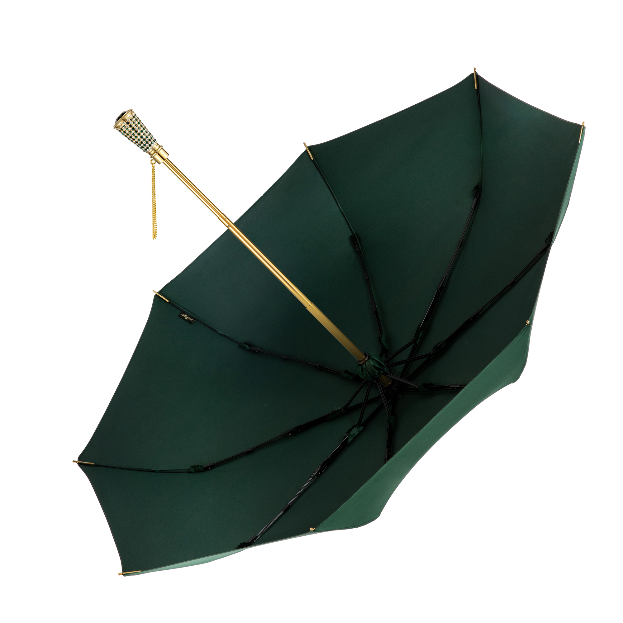 Broken diamond staff folding umbrella