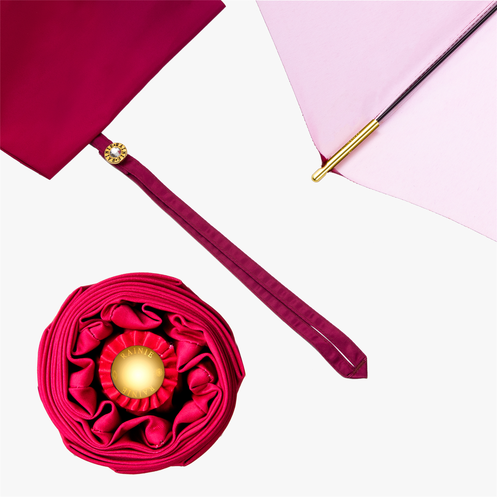 Flamingo folding umbrella