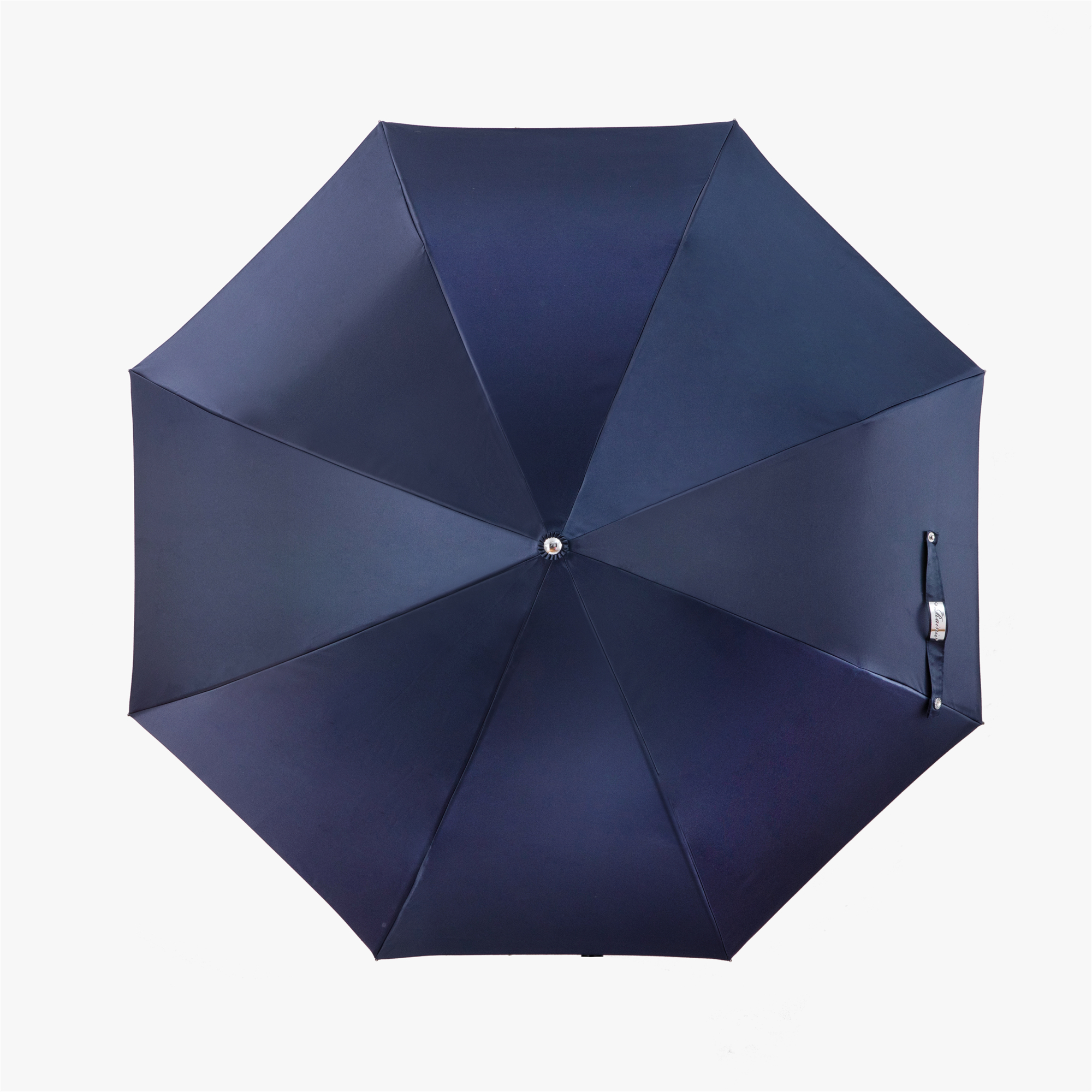 Black nickel diamond scepter folding umbrella