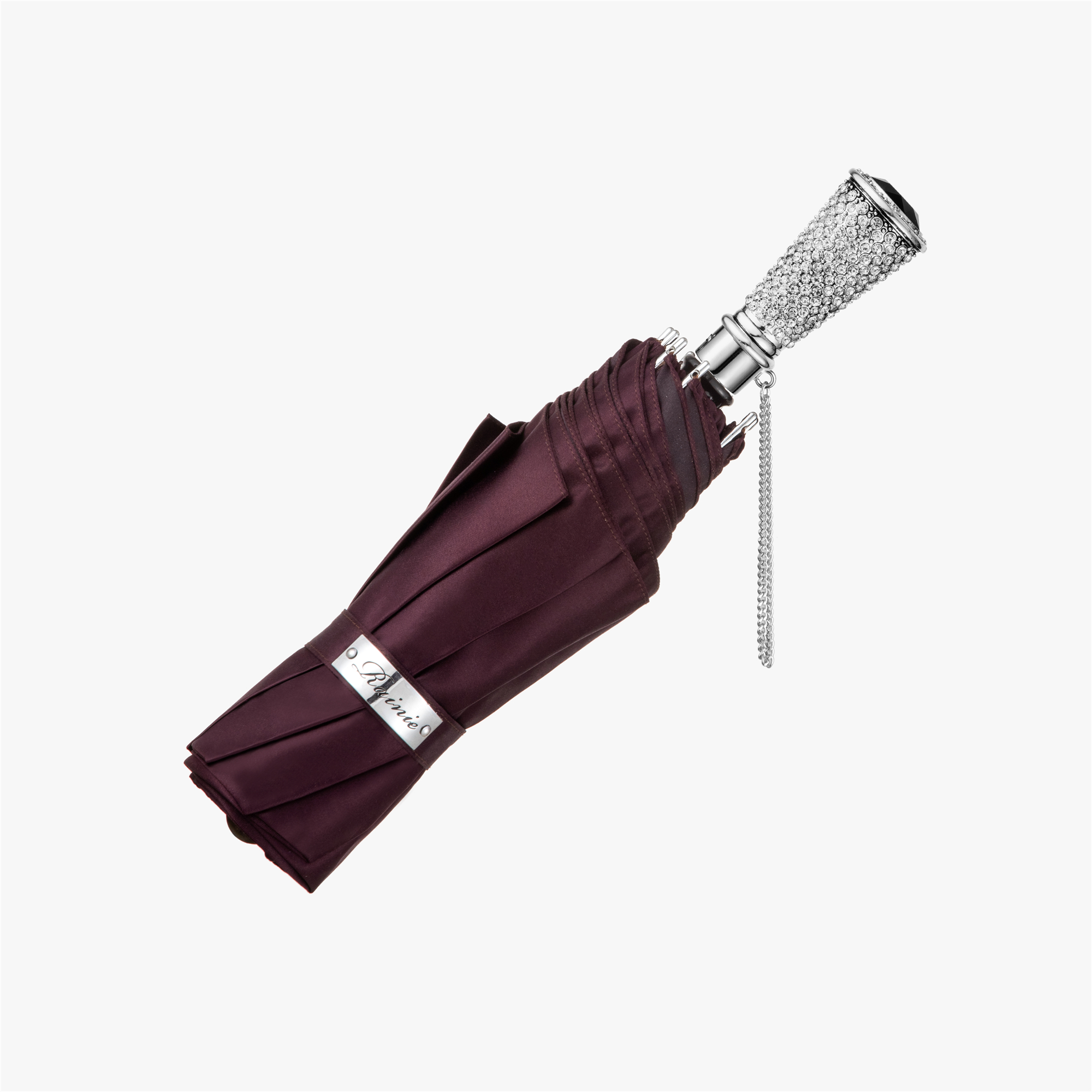 Broken diamond staff folding umbrella