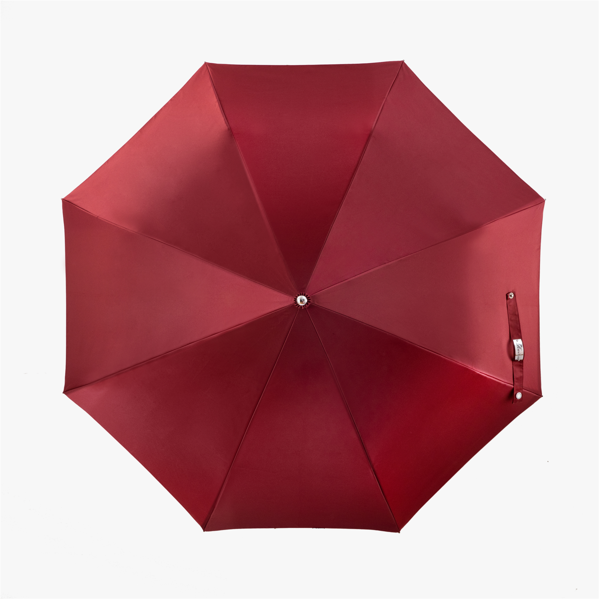 Enamel leaf scepter folding umbrella