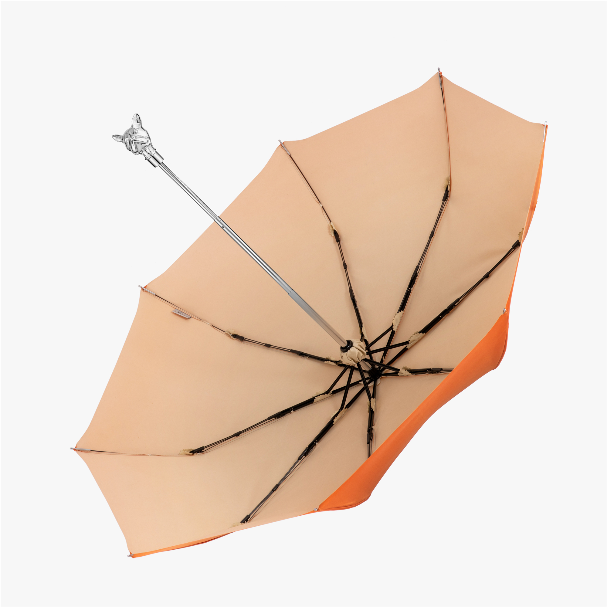 Metal Bulldog Folding Umbrella