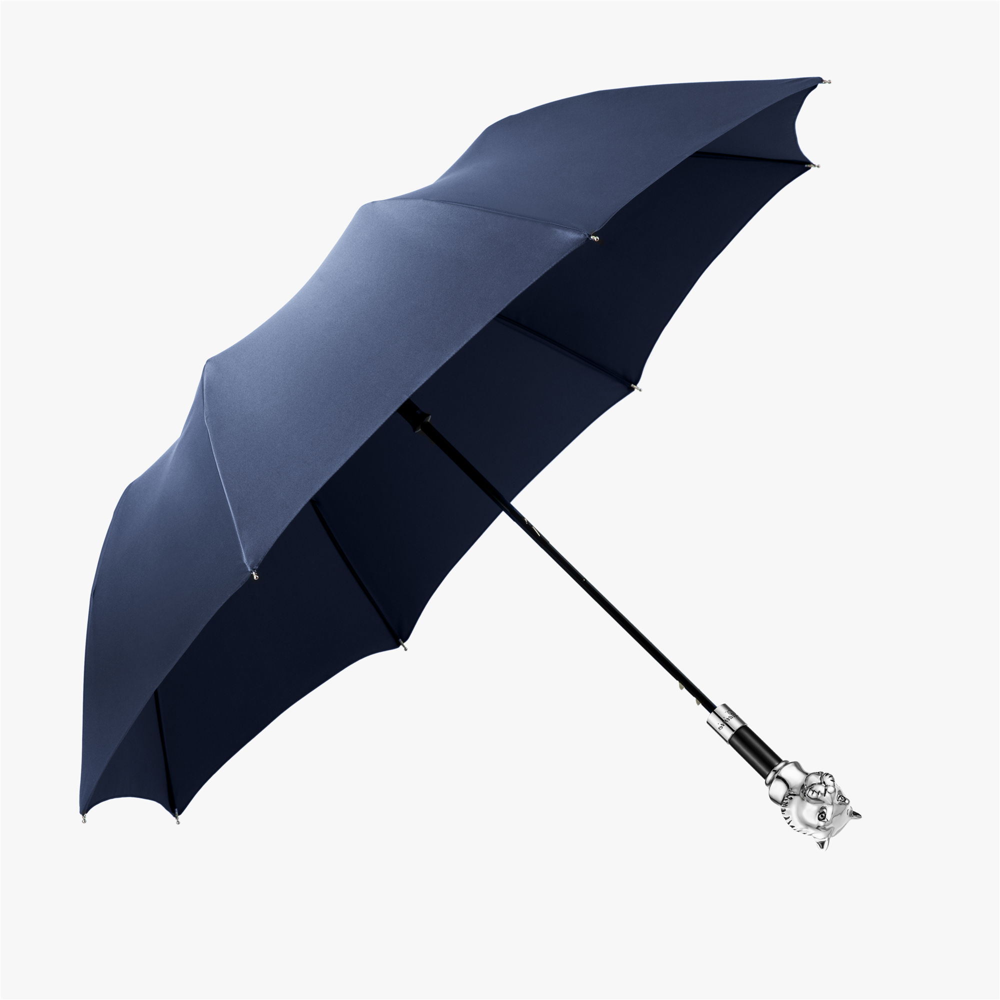 Two fold Metal Tiger Folding Umbrella