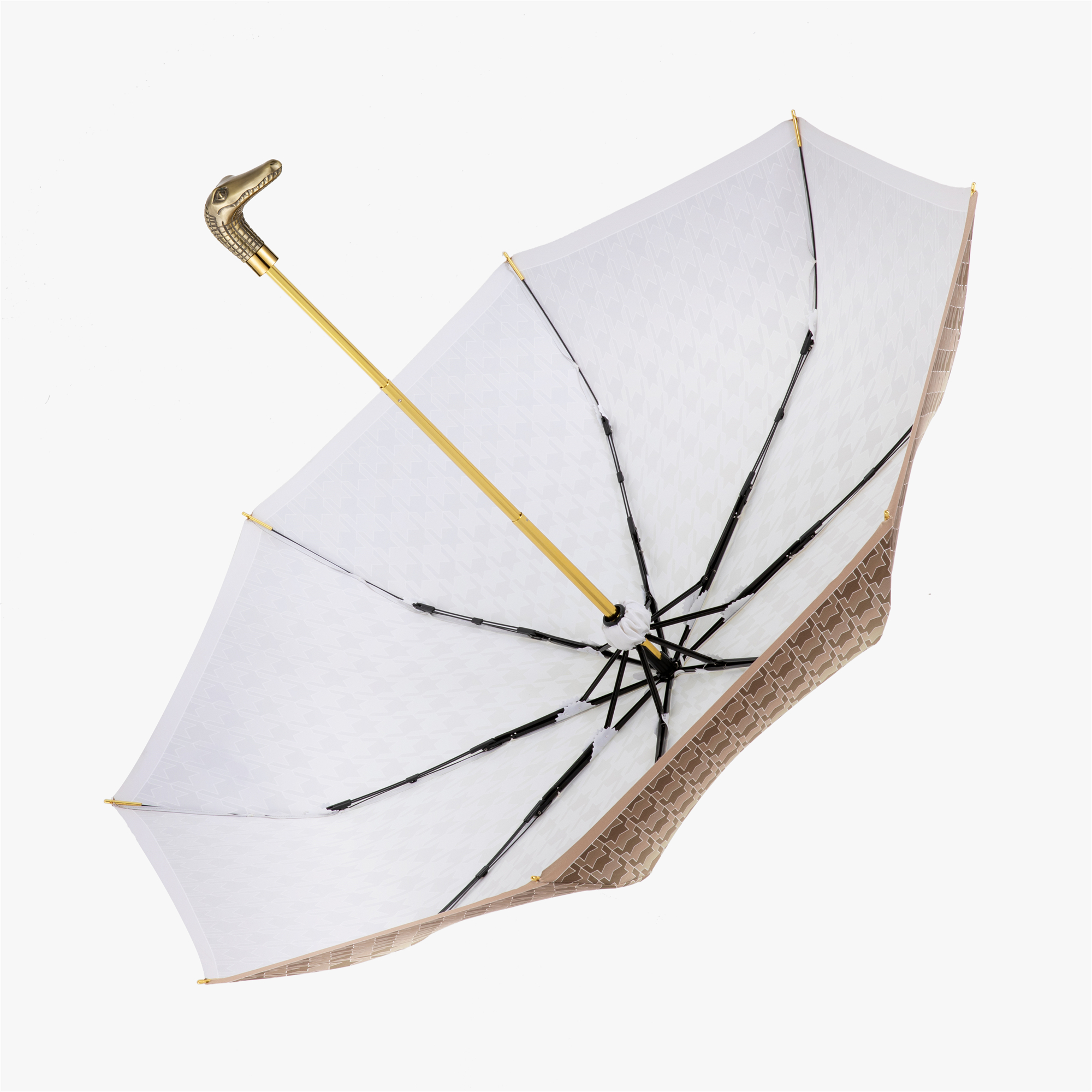 Crocodile folding umbrella