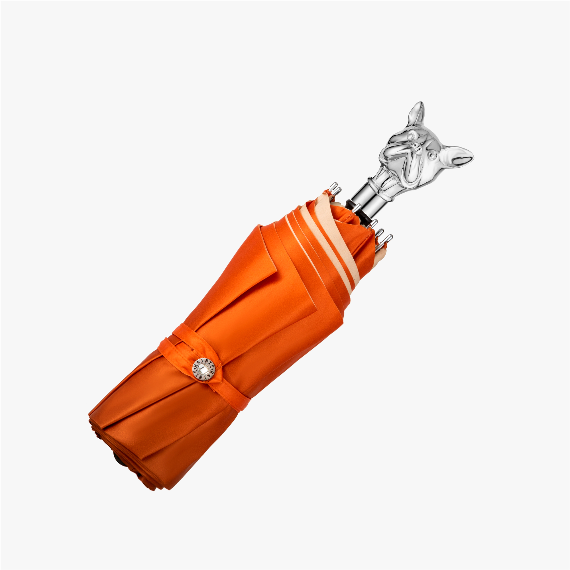 Metal Bulldog Folding Umbrella